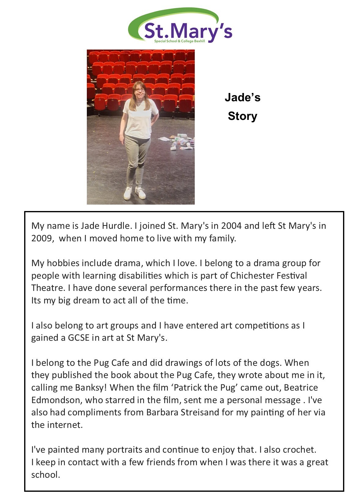Life after St. Marys Jade